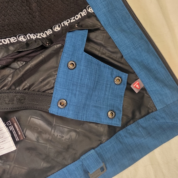 Mix And Match 5/25$ Women's Ripzone Blue Ski Jacket - Picture 9 of 17